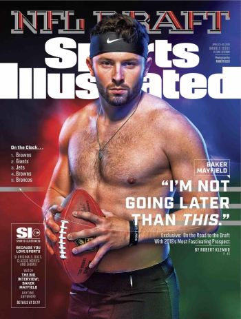 shirtless nfl players baker mayfield