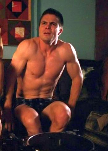 stephen amell underwear - boxer shorts in hung hbo