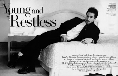 keanu reeves young - vanity fair
