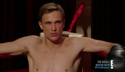 william moseley shirtless hunk in the royals