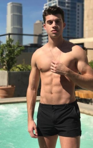 Andrew Matarazzo shirtless abs