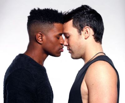 jeremy pope gay or straight - kiss Taylor Frey star in The View UpStairs