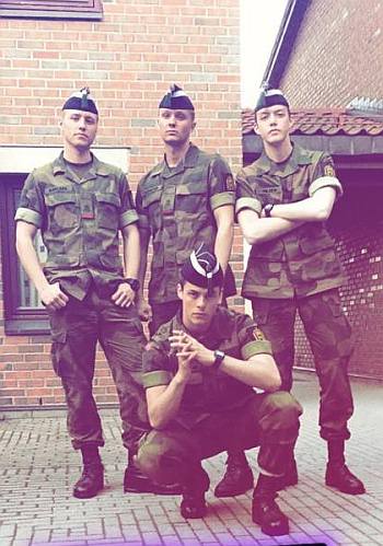 Herman Tømmeraas hot in military uniform - skam