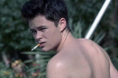 harrison gilbertson shirtless body as charlie boyd in mistress
