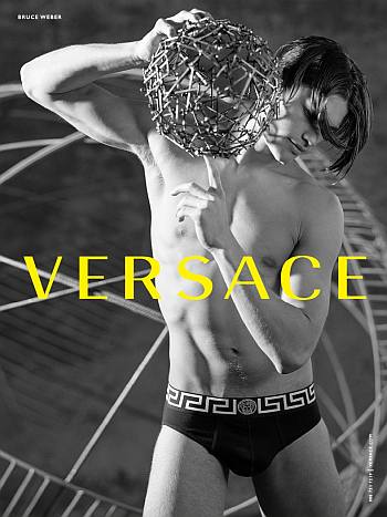 versace male underwear model - Michael Gioia