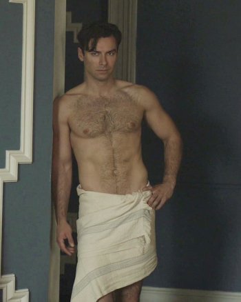 aidan turner chest and body hair - philip lombard in and then there were none