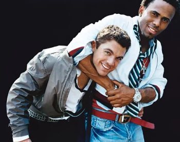 david wright young with jose reyes - 2006 - gq newcomers of the year