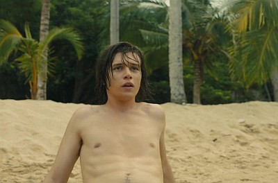 nick robinson shirtless in everything everything