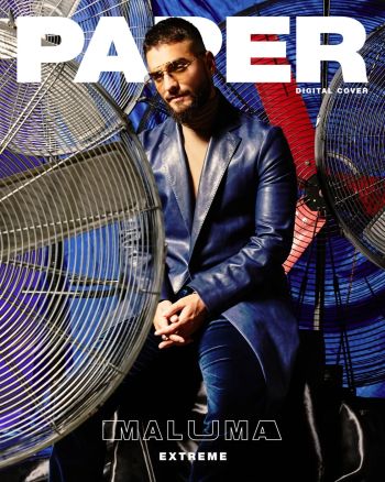 maluma leather coat by todd snyder - paper mag