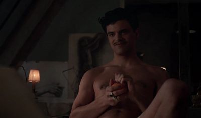 Jacob Fortune-Lloyd shirtless body in the connection