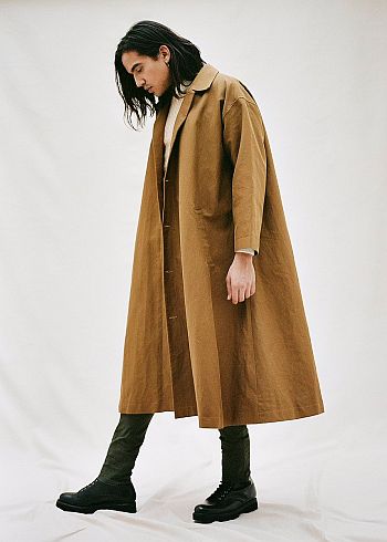 Nathaniel Curtis fashion style - long coat