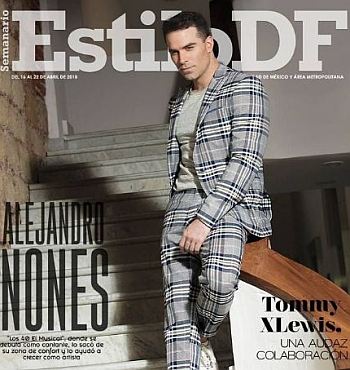 alejandro nones hot in suit - magazine cover