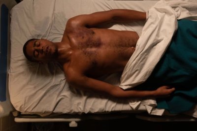 alfred enoch shirtless in trust me