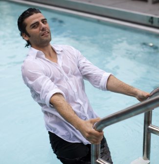 oscar isaac hot in wet clothes