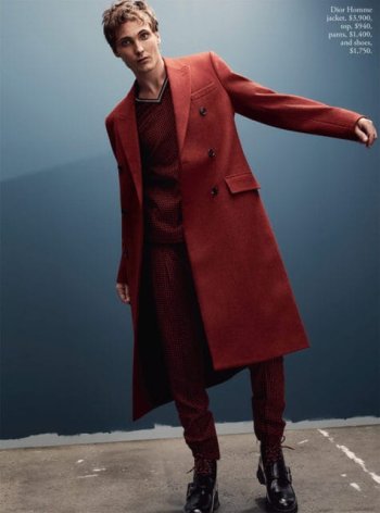 Eamon Farren fashion long coat