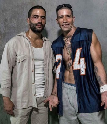 Ignacio Serricchio gay with David Chocarro in el recluso the inmate