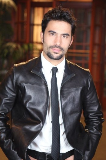Ignacio Serricchio hot leather jacket