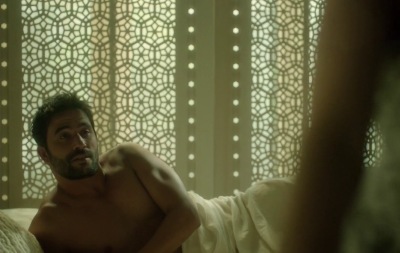Ignacio Serricchio shirtless in witches of east end