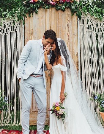 Todd Grinnell wedding with wife India de Beaufort