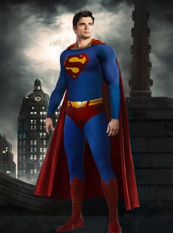 tom welling superman underwear as outerwear