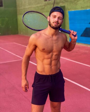 Vito Coppola body - tennis hunk