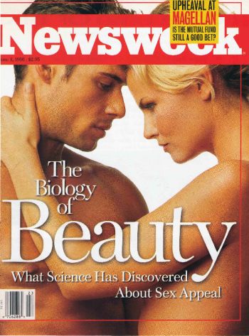 nick scotti newsweek cover - biology of beauty