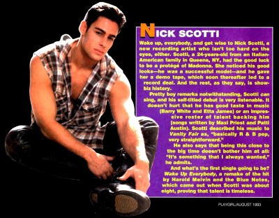 nick scotti now - young model