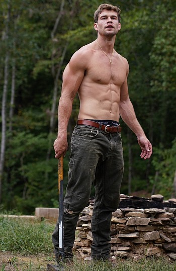 Mitchell Slaggert hot lumbjerjack