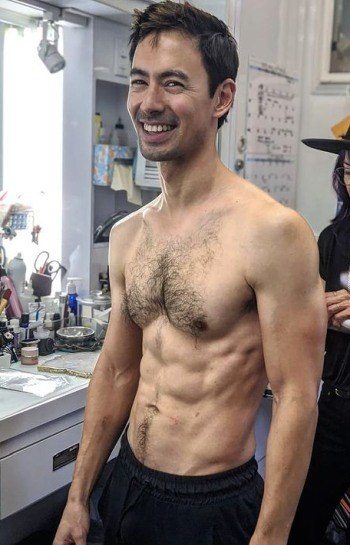 george young shirtless body