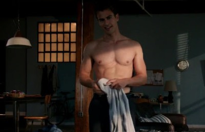 theo james young shirtless in golden boy