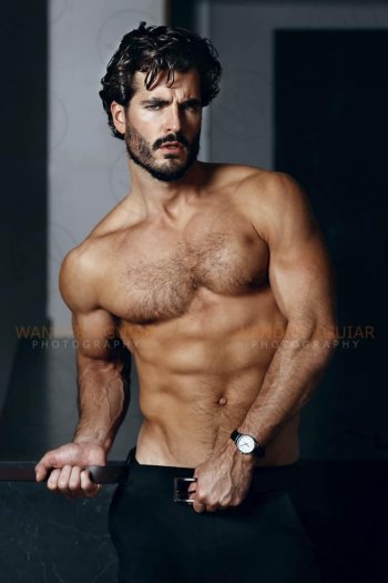 Andrew Biernat shirtless model