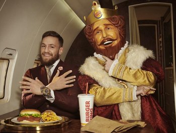 conor mcgregor endorsements - burger king