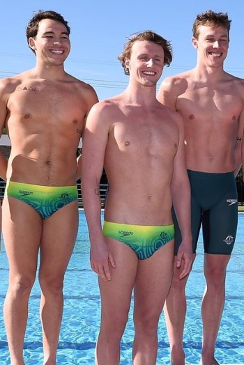 green speedo australian swimmers 2022 birminghan commonwealth