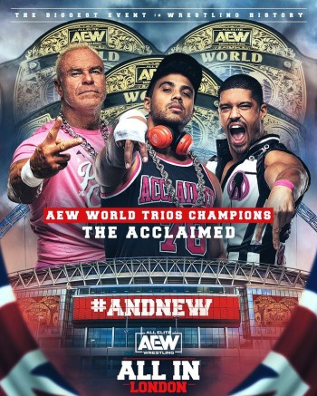 anthony bowens world champion wrestler - with billy gunn and max caster