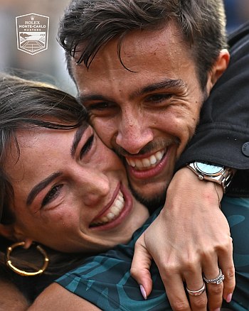 Lorenzo Musetti wife Veronica Confalonieri