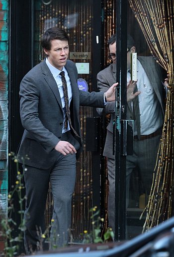 Milo Callaghan hot in suit - rainmaker