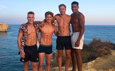 Damian Hardung underwear boxer briefs