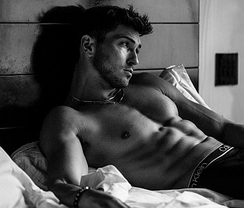 Robert Scott Wilson underwear model