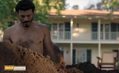 rigo sanchez shirtless in beneath us3