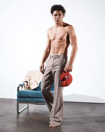 Belmont Cameli shirtless